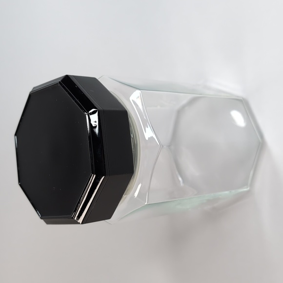 Vintage Arcoroc Octime Black and Clear Glass Jar Made in France - Picture 8 of 9